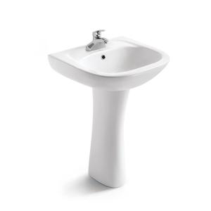 Wholesale ARROW FP3601 Freestanding Pedestal Basin , Ceramic Small Bathroom Sink Pedestal from china suppliers