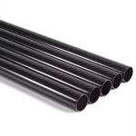 Wholesale 3k Dark Blue Carbon Fiber Tube Customize Carbon Fibre Tube Pipe with