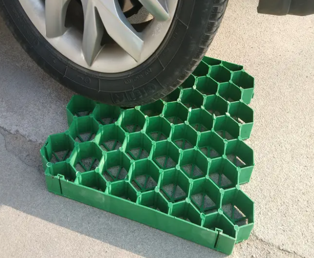 Plastic Interlocking Paving Grid for Driveways HDPE Material and After-sale Service