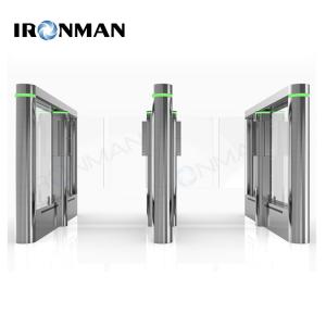 Wholesale Intelligent RFID Card Turnstile , Electronic Bar Turnstiles Access Control from china suppliers