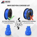 18 Colors Dark Blue PLA Filament Strong Toughness for Desktop 3D Printer