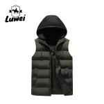 Luxury Custom High Quality Sleeveless Detachable Hat Cargo Mens Wear Outdoor