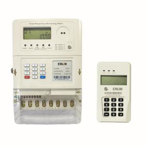 Wholesale Dual Tariff 3 Phase Smart Prepaid Energy Meter IEC62056-21 Standard from china suppliers