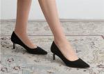 White Soft Cow Genuine Leather Pumps 2cm Low Heel Dress Shoes For Ladies