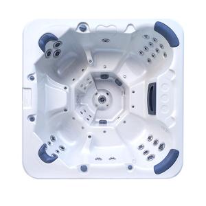 Wholesale 7 Person Outdoor Whirlpool Massage Spa Hot Tub Bathtub With Massage Pump from china suppliers