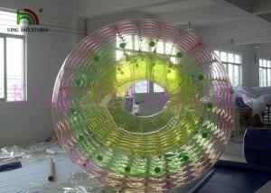 Wholesale Popular Big Colorful Funny Inflatable Water Toy / Roller Commercial Grade for Kids from china suppliers