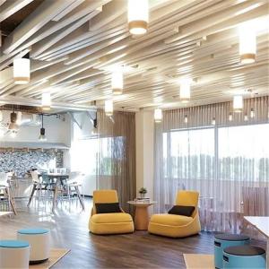 Wholesale Extruded Baffle Aluminum Strip Ceiling 40x200mm Non Parallel from china suppliers