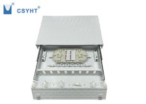 Wholesale Plastic Outdoor Fiber Optic Patch Panel , 48 Fibers 2U Fiber Patch Panel For FTTx Project from china suppliers