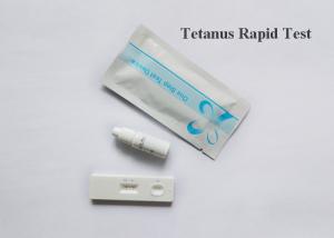 Wholesale 4mm Cassette Infectious Disease Blood Tests , Tetanus Test For Blood Infection from china suppliers