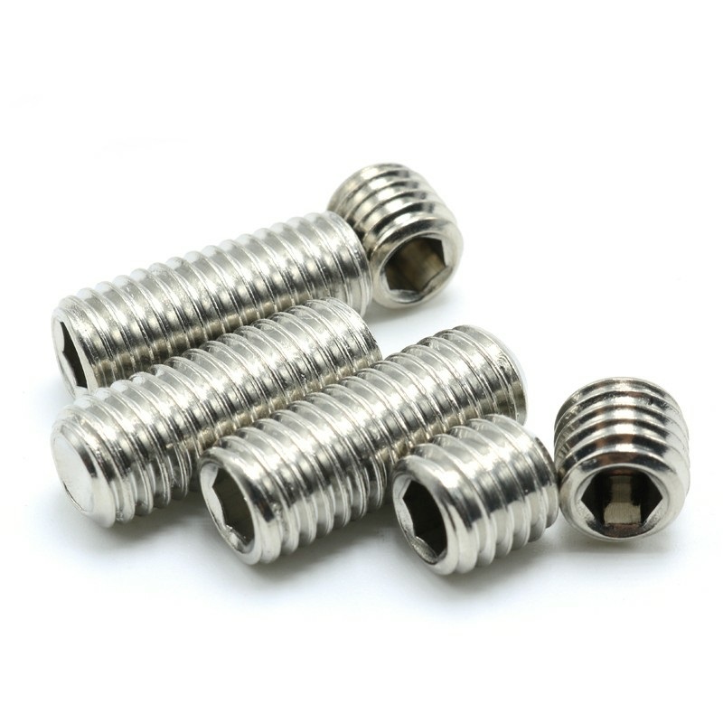 3mm-50mm Black Oxide Flat End Hexagon Socket Set Screw DIN 913/DIN 914/DIN 915/DIN 916