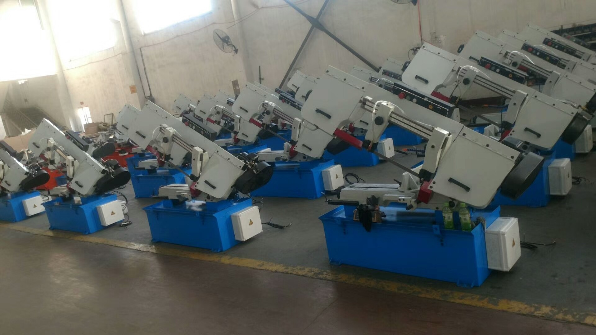 45 Degree Cnc H Beam Tube Horizontal Metal Cutting Bandsaw Machine