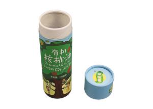 Wholesale FSC Paper Tubes Packaging , Ivory Board Round Shaped Box Glossy from china suppliers