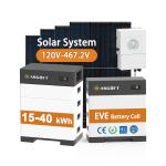 High Voltage Solar Battery 15kw-40kw Household Solar Energy System Solar Power