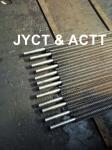High Frequency Welded Helical Serrated Fin Tube For Infired Heater / Heat