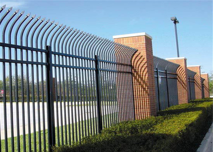 Euro Garden Metal Dip Galvanised Plastic Coated Wrought Iron Garden Fencing