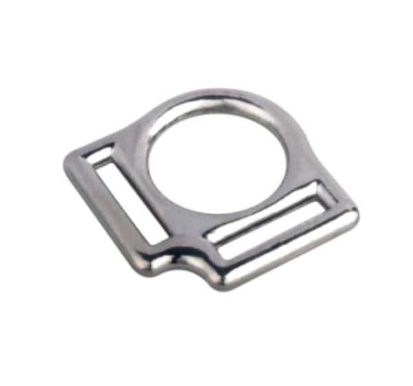 2 Sided Halter Ring Buckles for horse Zinc Alloy Diecast Nickel Plated Pet