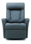 Fabric Cover Tall Back Single Recliner Chair
