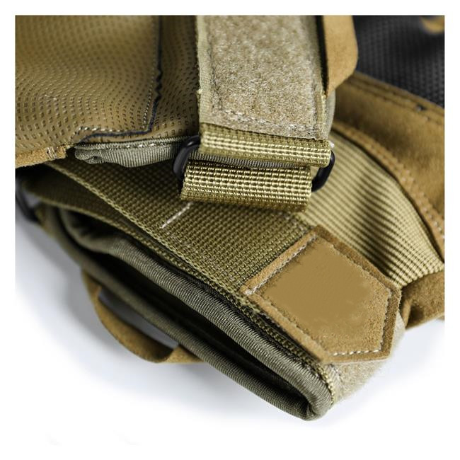 Green Khaki Black Nylon Waterproof Military Gloves Hard Knuckle Outdoor Tactical Gear