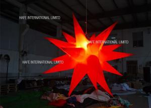 China 1000w Custom Inflatable Lighting Star Inflatable Lighting Decoration For Party Wedding Event on sale