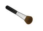 Metal Ferrule 47mm Goat Hair Bronzer Makeup Brush With 55mm Plastic Handle