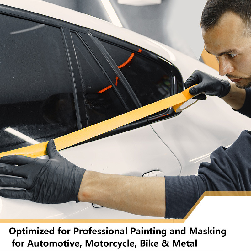 High-Adhesion Masking Tape For Painting 48mm X 50m Heat Resistant