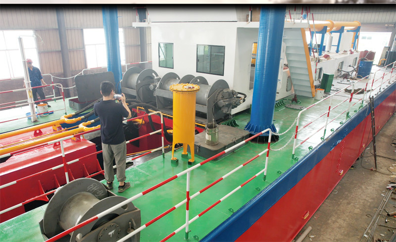 Steel Csd Dredger Machine For Waterway Maintenance Dredger Boat Self Propelled Propulsion Self-propelled