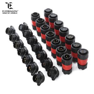 Wholesale Light Weight M20 2/3/4/5/7/9/12Pins Soldering Cable Male Female Pin Connector from china suppliers