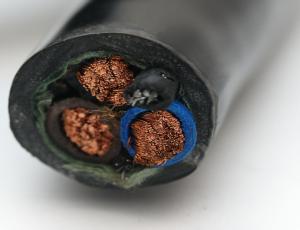 Wholesale Flexible Drum-Reeling Cable, Drum Cable, Reel Cable With Steel, FLEXIBLE CABLE for PASSENGER RVVG-NBR-PUR 3*25+1*10 from china suppliers