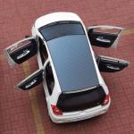 Solar Powered Electric Vehicle BLAVAL FH-S6 Automobile car