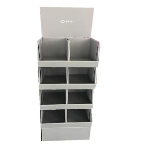 Wholesale 350g CCNB Shelf Cardboard Beverage Display Stands CMYK 4C Offset from china suppliers