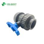 Flexible Ball Valve 1/2"-4" Socke Plastic PVC Single Union for Industrial