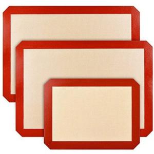 Wholesale Non-Stick Silicone Baking Mat Premium Food Safe kitchen Baking Pan Mat from china suppliers