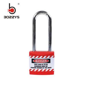 China BOSHI Custom Color Abs Lock Shape Security Padlock Safety Padlock on sale
