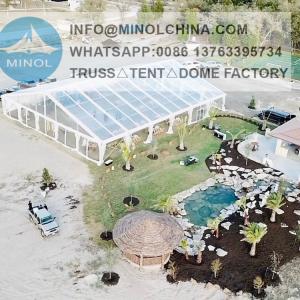 Wholesale 850gsm White PVC Aluminum Alloy Outdoor Event Tent 20x30m from china suppliers