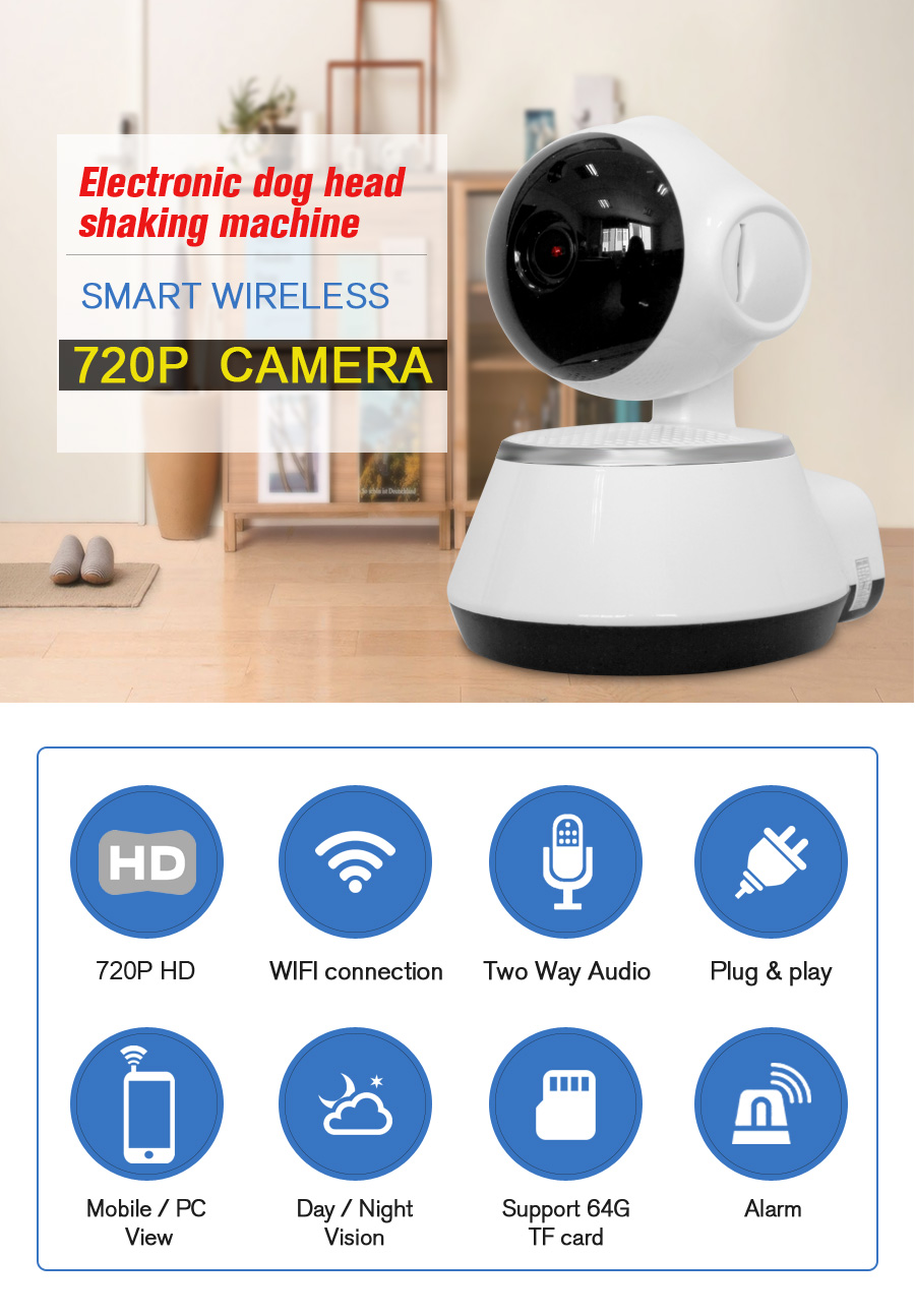 CCTV Security Tracking Audio Video Surveillance Charger Camera Factory Camera WiFi Baby Monitor