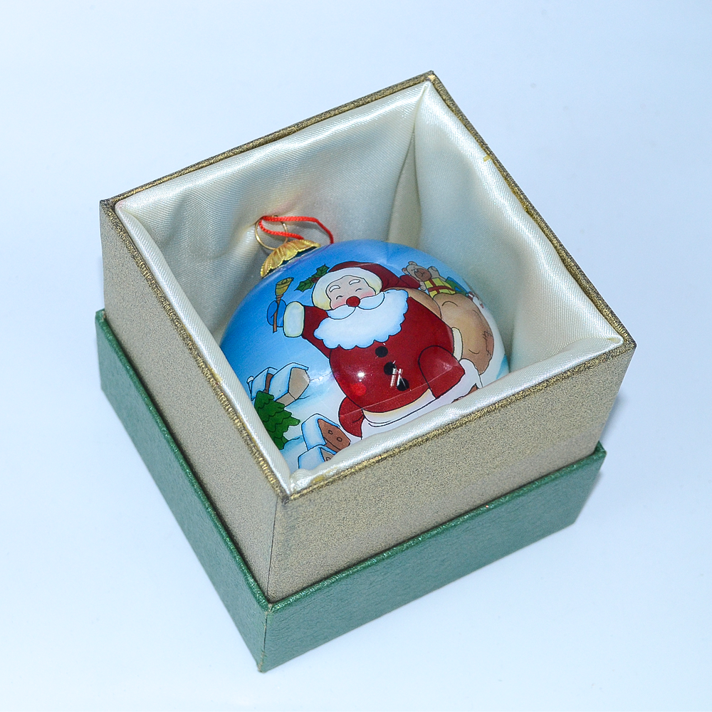 2025 Luxury High-End Christmas Trees Ornaments Balls with Environmentally Friendly Materials for Gift