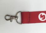 Recycled Heavy Duty Lanyard / Dye Sublimation Lanyards With Portable Phone