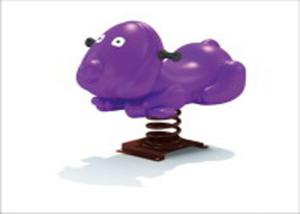 Wholesale Customized Color Baby Playground Ride On Toys , Springy Animal Toys 0.3CBM from china suppliers