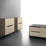 Modern Modular Kitchen Cupboard European Style PET Waterproof Kitchen Cabinets