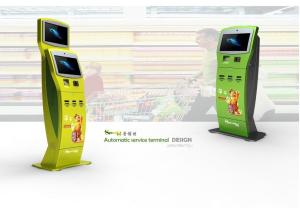 Wholesale Waterproof Wireless UPS Free Standing Kiosk for Retail / Ordering / Payment from china suppliers