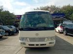 Good Condition LHD Used Diesel 30 Seater Toyota Coaster Bus Suitable for Group