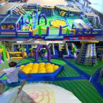 40x30m World's biggest bounce house indoor inflatable theme park for sale with