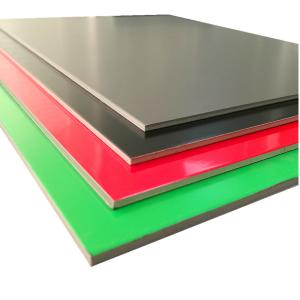 Wholesale 2440mm Length Brushed Aluminum Composite Panel UV Resistance Fireproof from china suppliers
