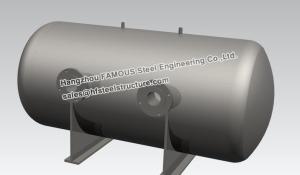 Wholesale Stainless Steel Industrial Steel Buildings Water Control Horizontal Bright Tank from china suppliers