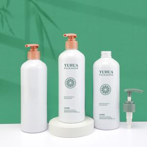 Wholesale Clear 550ML Cosmetic Plastic Packaging Bottles Silk Screen Printing from china suppliers