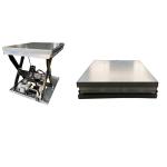 Electric 2 Tons Hydraulic Scissor Lift Tables Max Height 39.37in Hydraulic