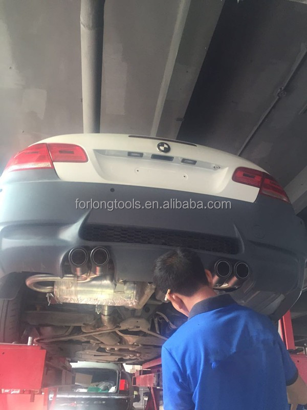 Stainless Steel 304 BMW 320i E90 Exhaust System Tail Part Refitted to M3 with Valve Control and Exhaust Pipe