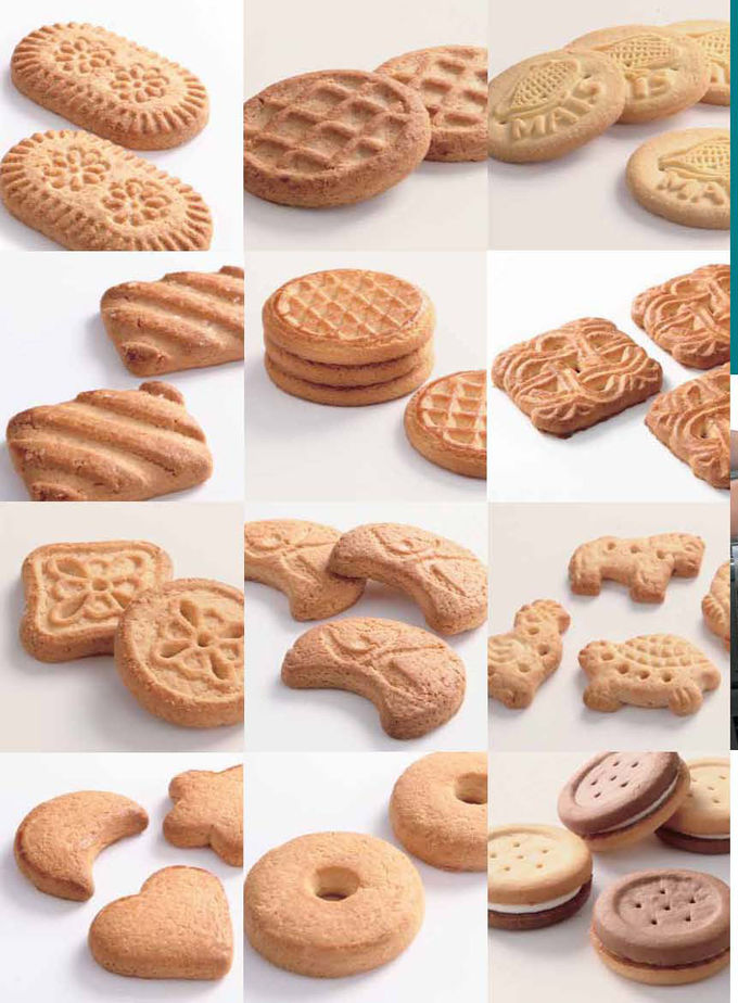 Commercial High Productivity Small Soft Biscuit Cookies Production Line