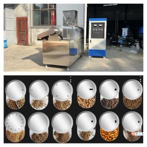 Wholesale Stainless Steel Dry Type Fish Feed Extruder 55kw Dry Pet Food Production Line from china suppliers