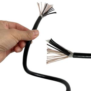 Wholesale Oil Resistance Bare Copper Braided Wire 22AWG 24AWG Multicore from china suppliers
